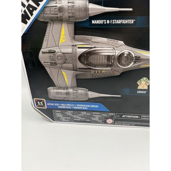 Star Wars Mission Fleet -Mando's N1 Starfighter The Mandalorian & Grogu, New - Picture 9 of 11